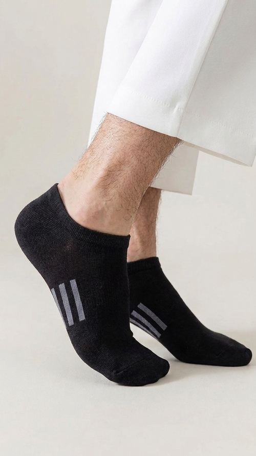 Men’s invisible anti-odor socks breathable no show design